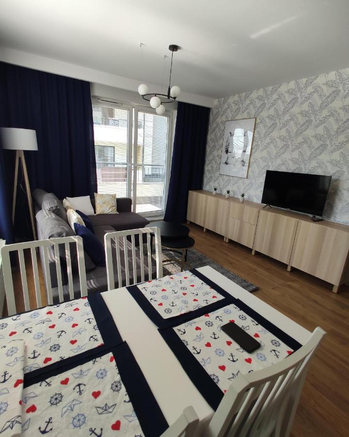 Apartament Azzurro Ustronie Morskie Apartman Kültér fotó