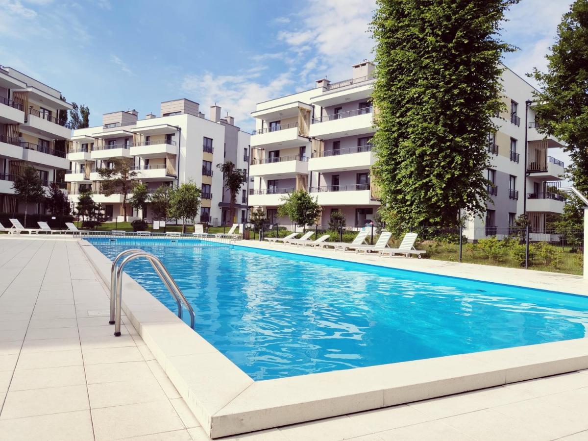 Apartament Azzurro Ustronie Morskie Apartman Kültér fotó