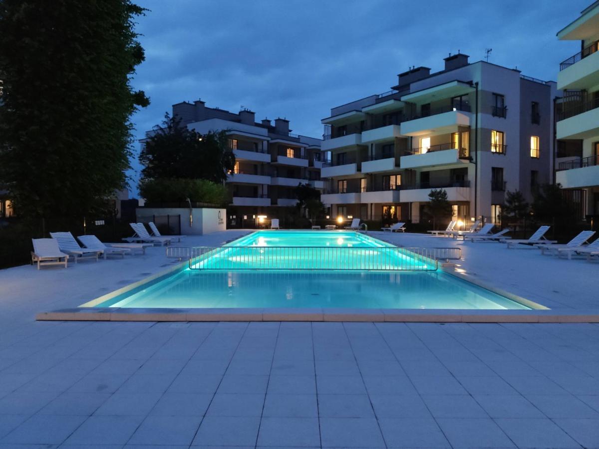 Apartament Azzurro Ustronie Morskie Apartman Kültér fotó