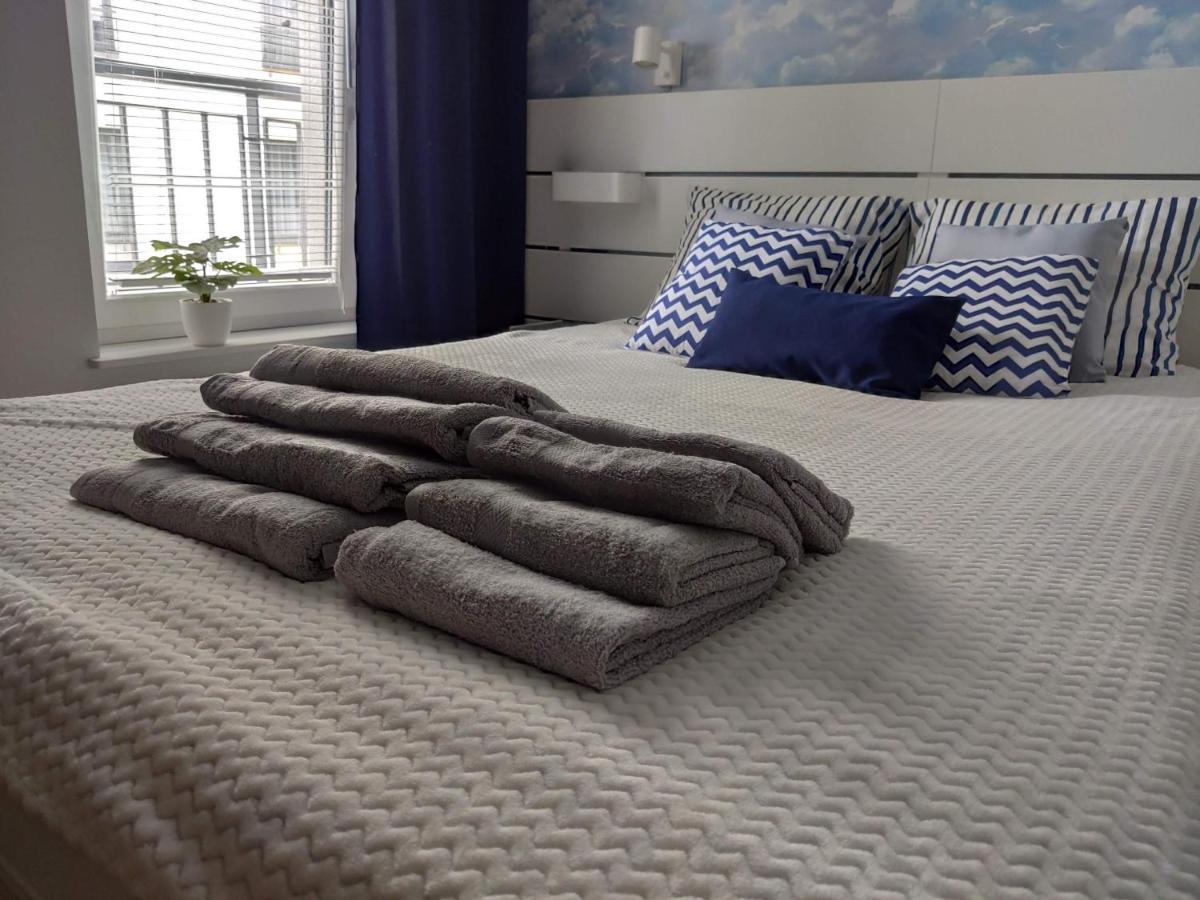Apartament Azzurro Ustronie Morskie Apartman Kültér fotó