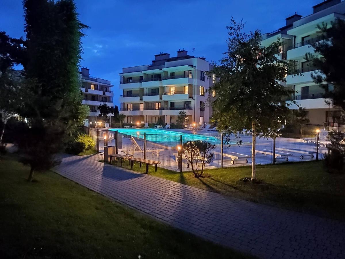 Apartament Azzurro Ustronie Morskie Apartman Kültér fotó